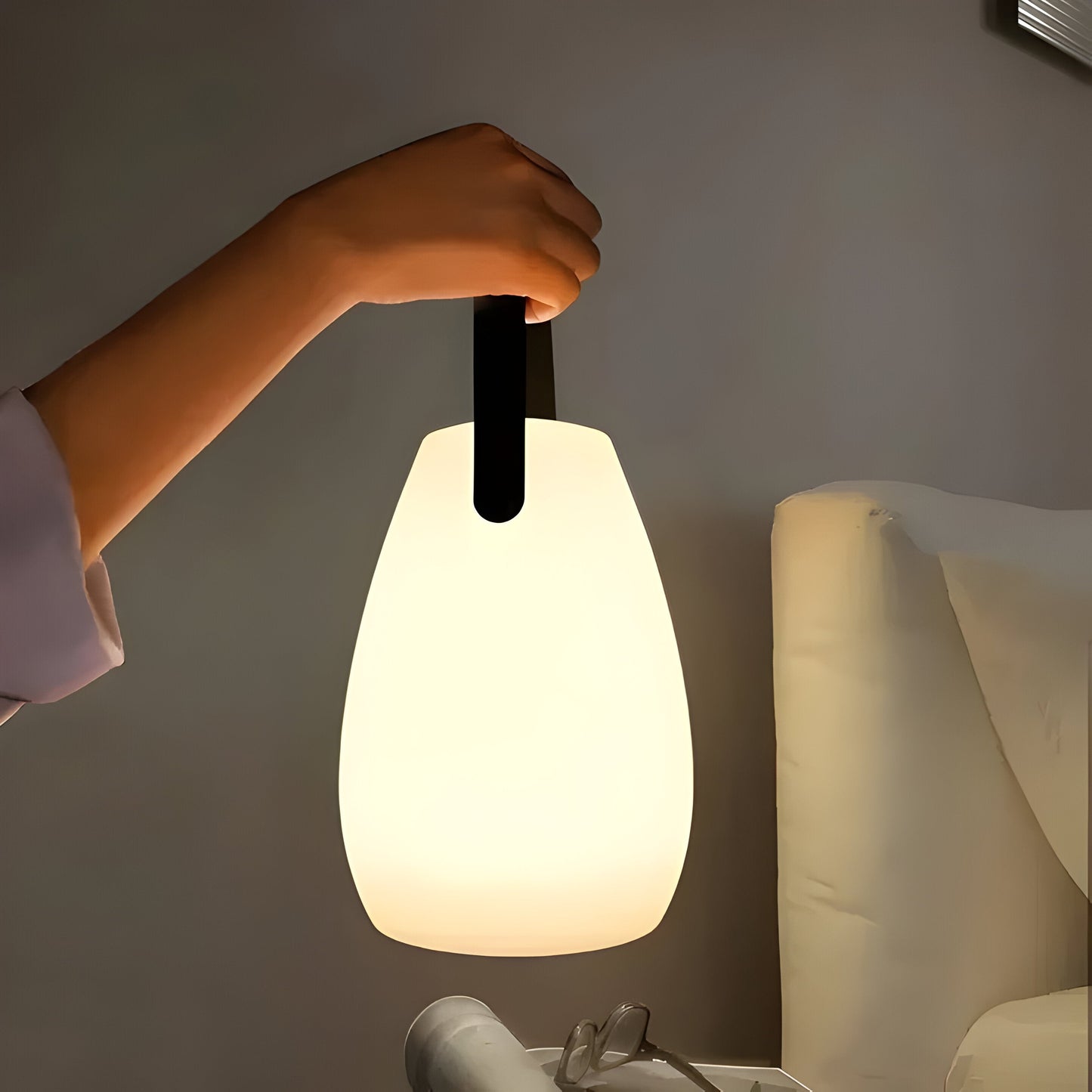 Rechargeable Table Lamp, Cordless LED Light for Home