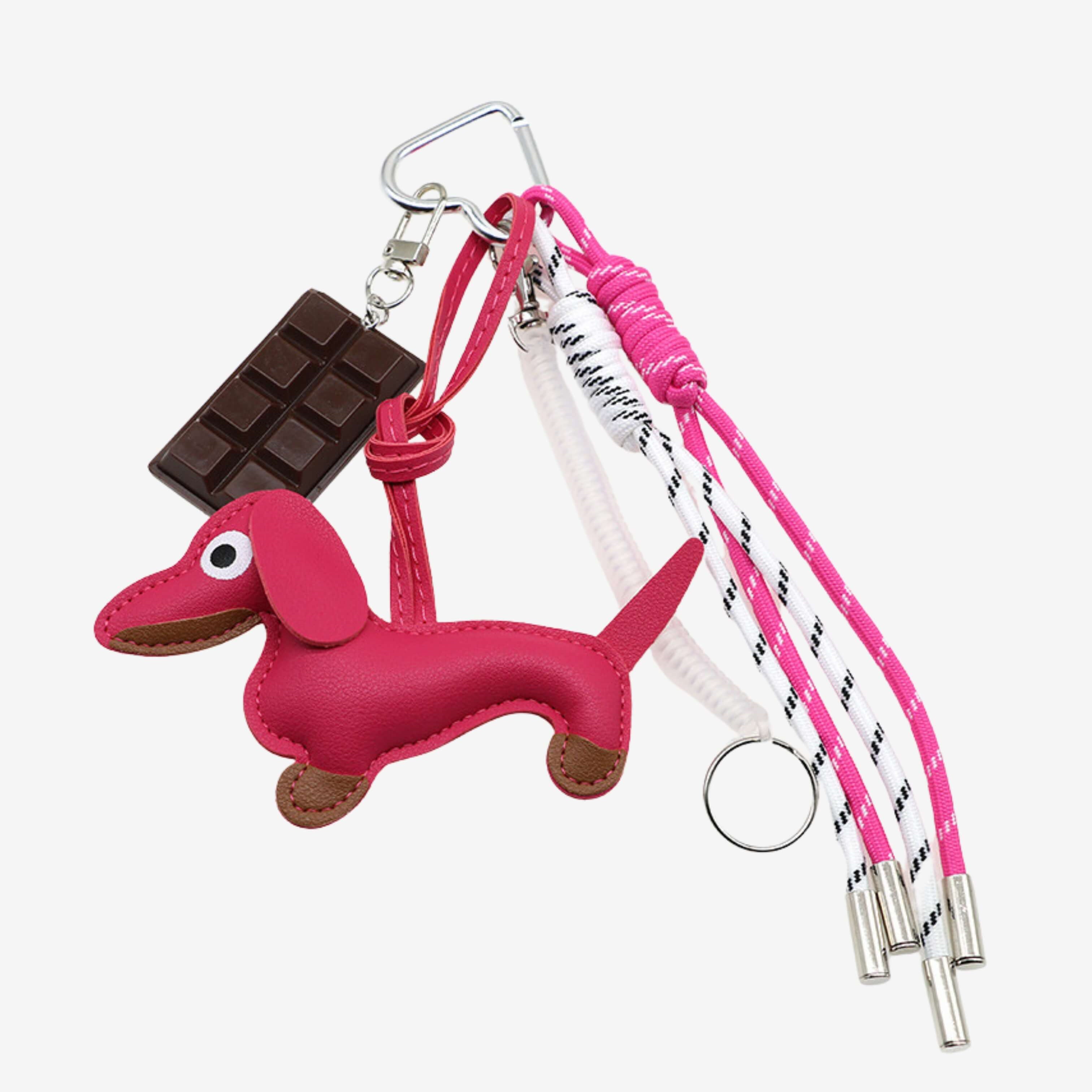 Chocolate & Puppy Bag Charm