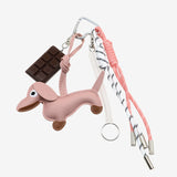 Chocolate & Puppy Bag Charm