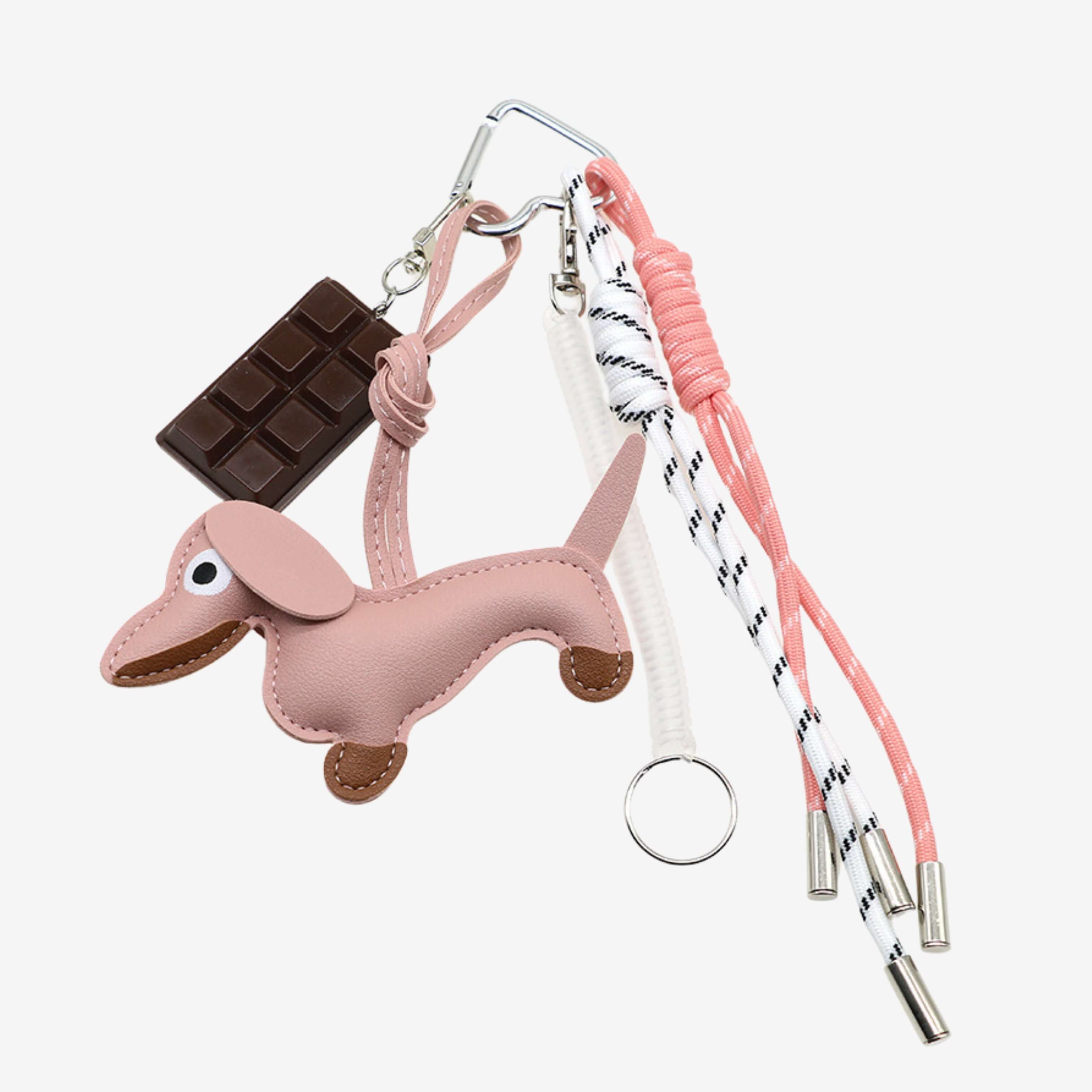 Chocolate & Puppy Bag Charm