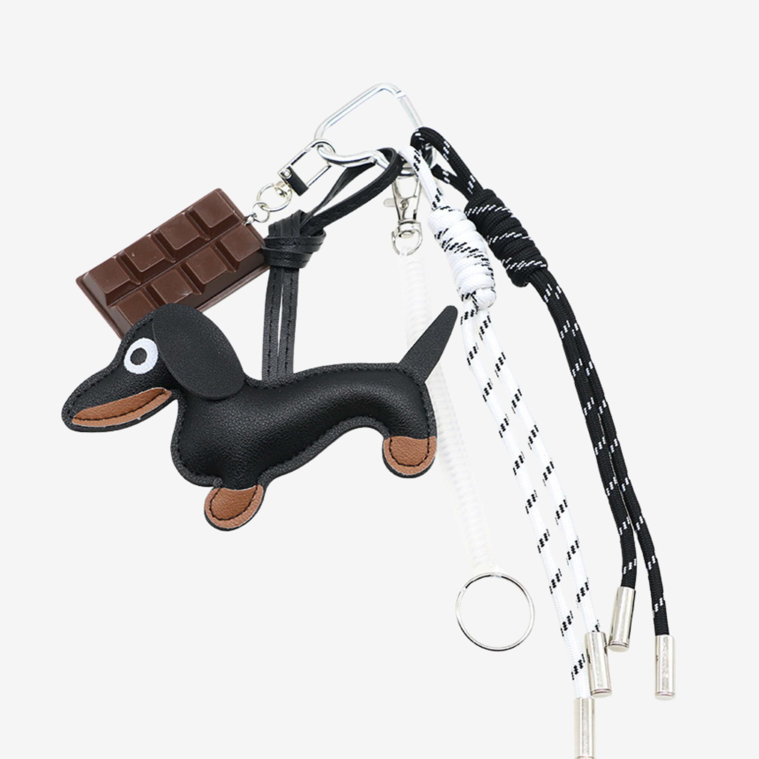 Chocolate & Puppy Bag Charm