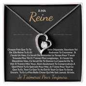 À ma Reine - Collier cœur