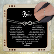 À mon âme sœur - Bracelet coeurs d'amour - Or