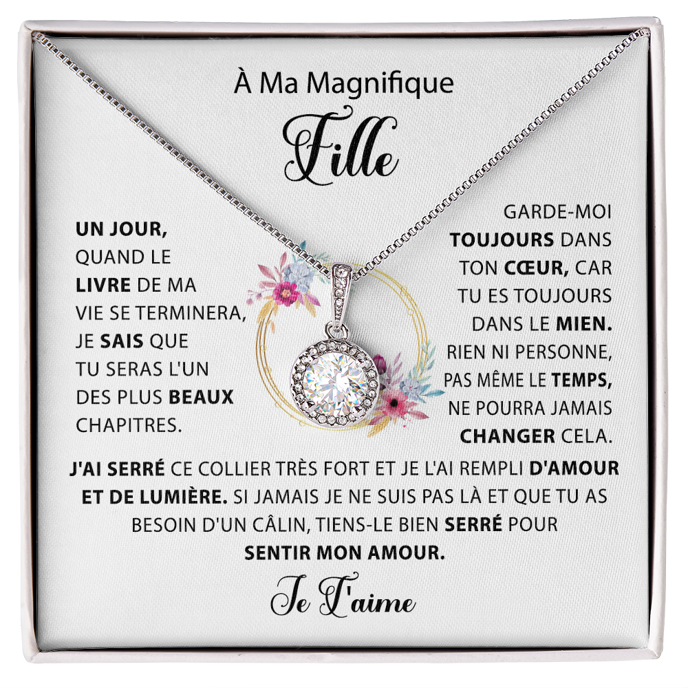 À ma Fille - Collier espoir éternel