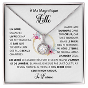 À ma Fille - Collier espoir éternel