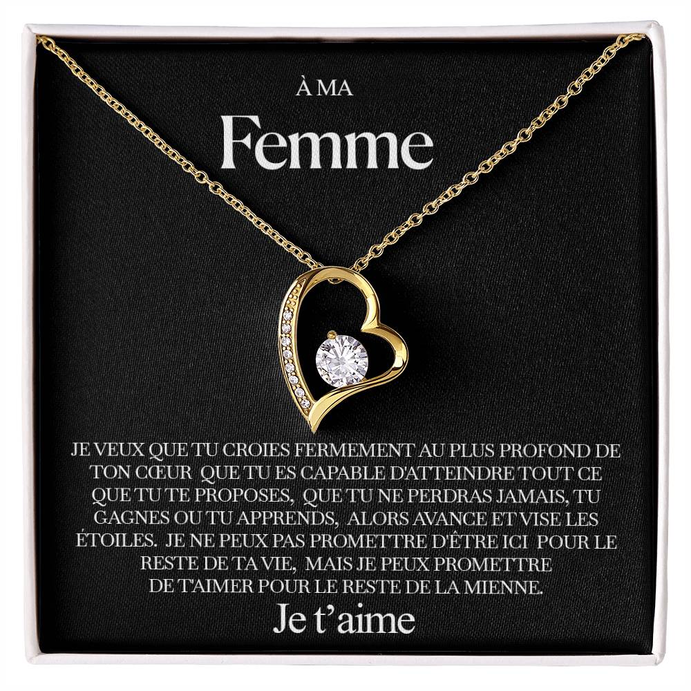 À ma Femme - N'oublie jamais que je t'aime - Or