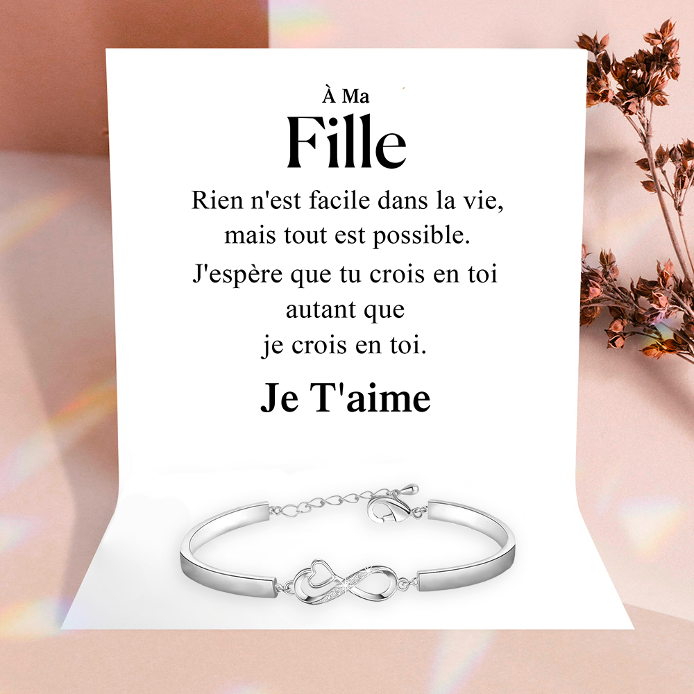 A ma belle Fille - Infini - Or Rose