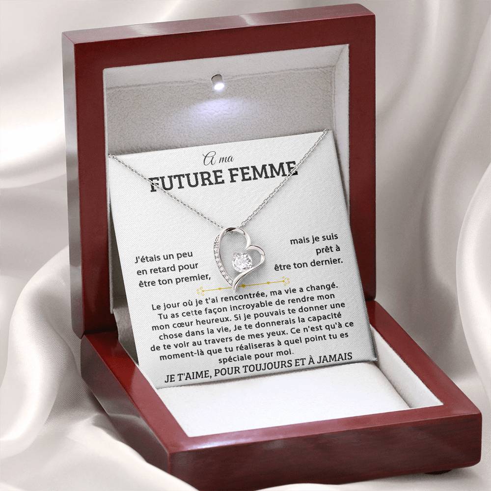 A Ma Future Femme - Collier Forever Love Régulier - Or