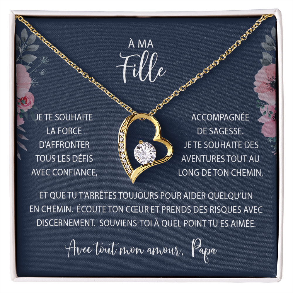 À ma Fille - de la part de papa - Je suis si fier de toi