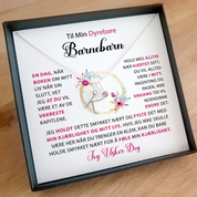 À ma Petite-fille - Collier de pierre de naissance