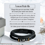 À mon Petit-Fils - Bracelet Je t'aime toujours et pour toujours