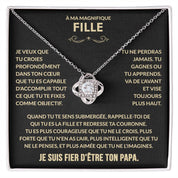 À ma Fille – Je suis fier d’être ton père