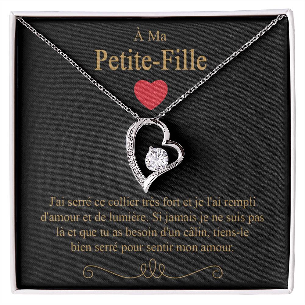 À ma Petite-Fille - Collier coeur