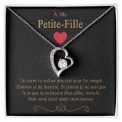 À ma Petite-Fille - Collier coeur