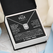 À ma Fille - Pendentif amour millénaire