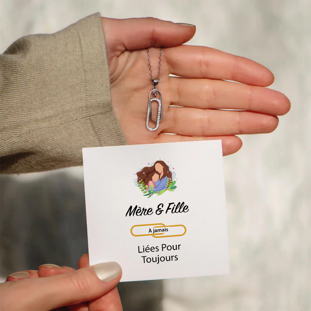 Collier Maman et fille : un lien éternel