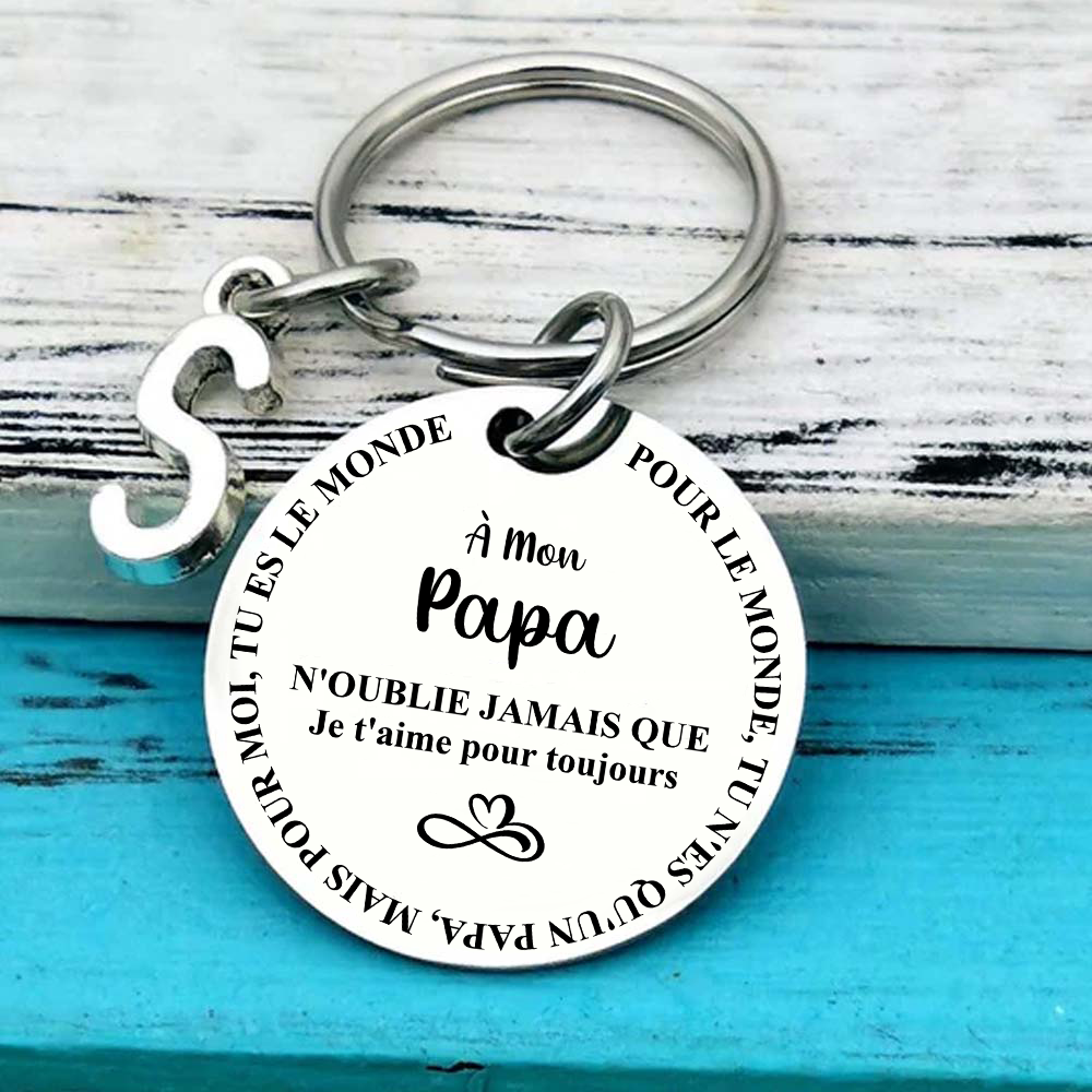 À ma mère/mon père – Porte-clés de famille