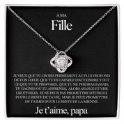 À ma Fille - je t'aime, papa - Or