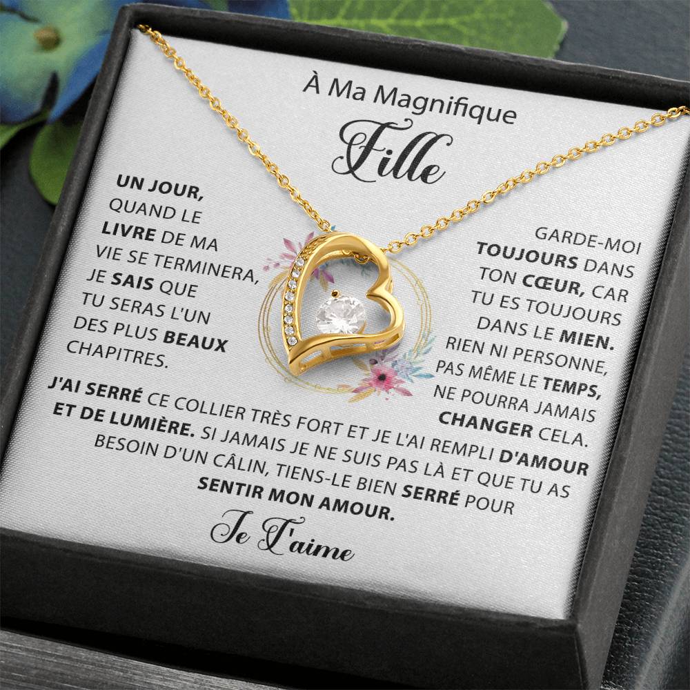 À ma belle fille - Le temps ne changera jamais mon amour pour toi - Or