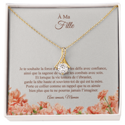 À ma Fille - Je te souhaite force et sagesse, je t'aime maman