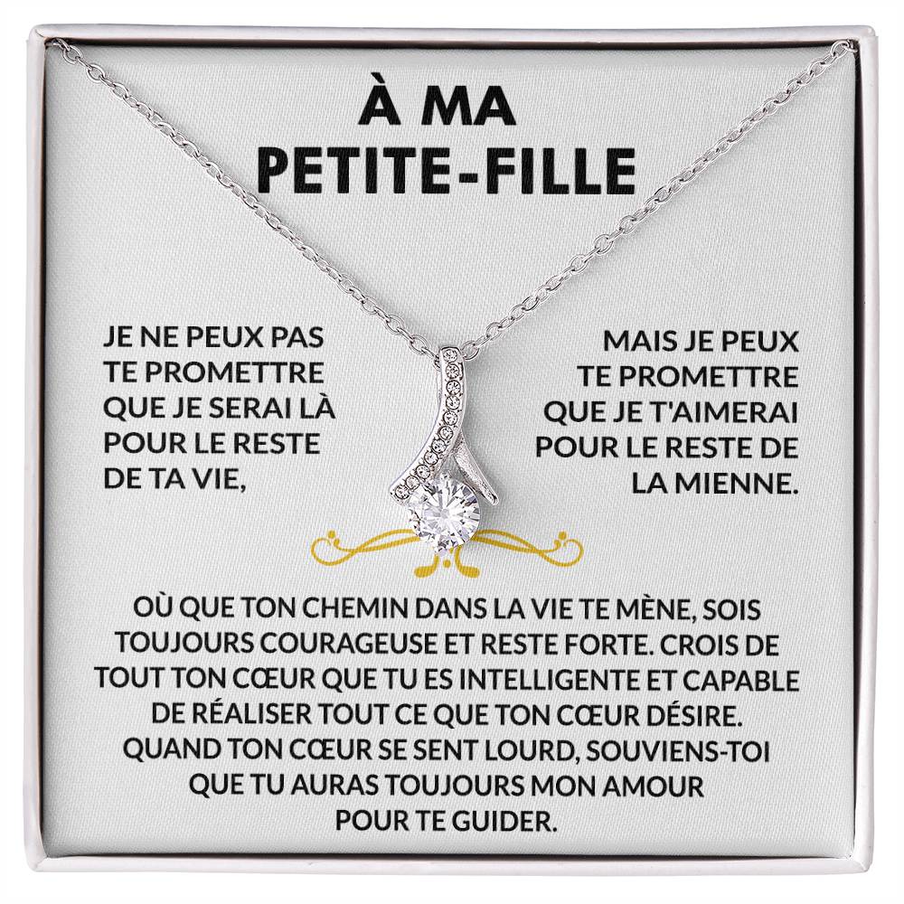 À ma Petite-fille - Collier pendentif amour