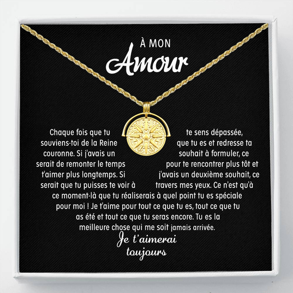 À mon Amour - Collier Soleil