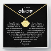 À mon Amour - Collier Soleil