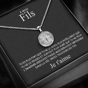 À mon Fils - Pendentif Boussole - Or