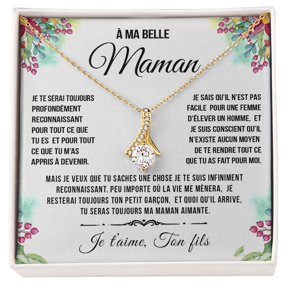 À ma Maman spéciale - Collier pendentif