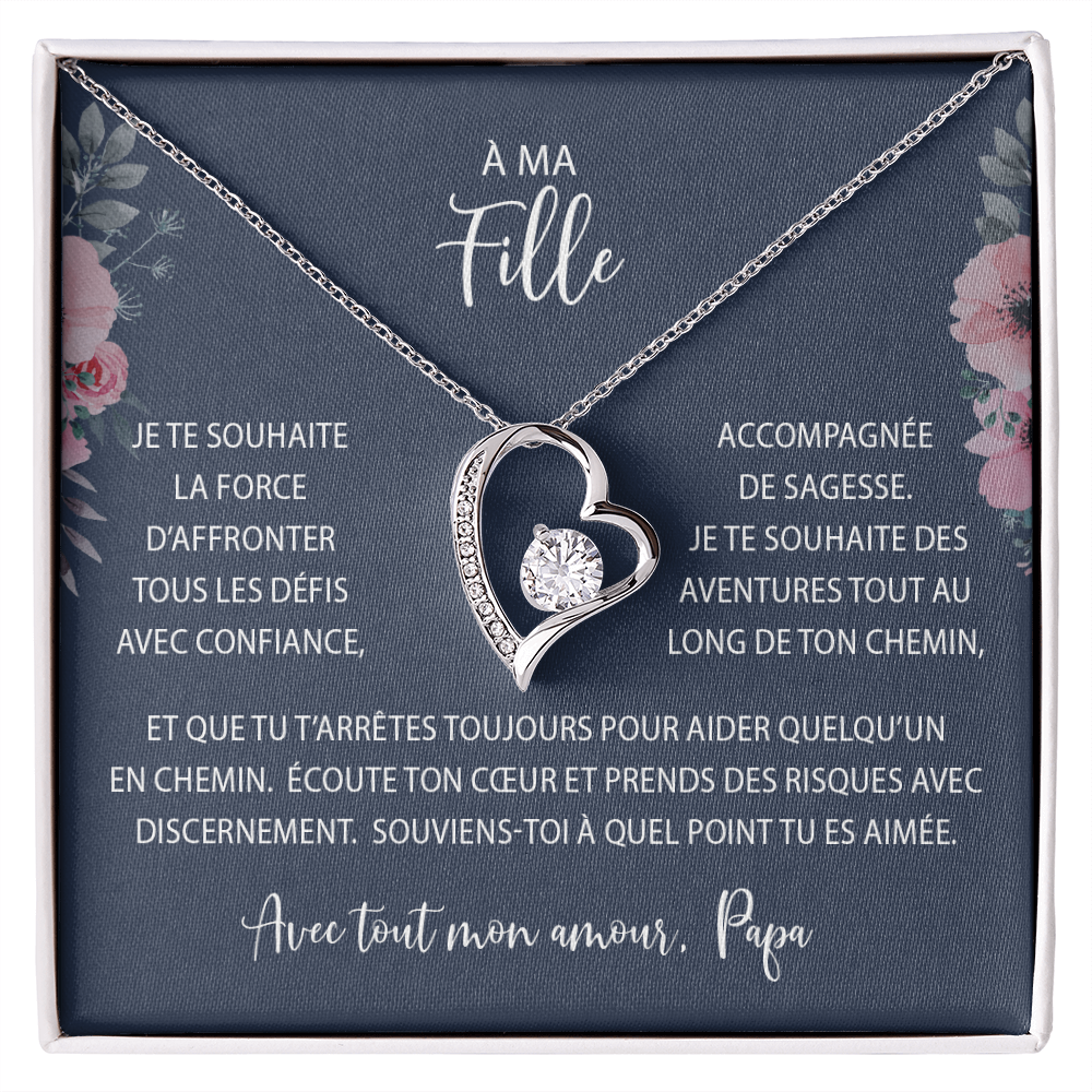 À ma Fille - de la part de papa - Je suis si fier de toi