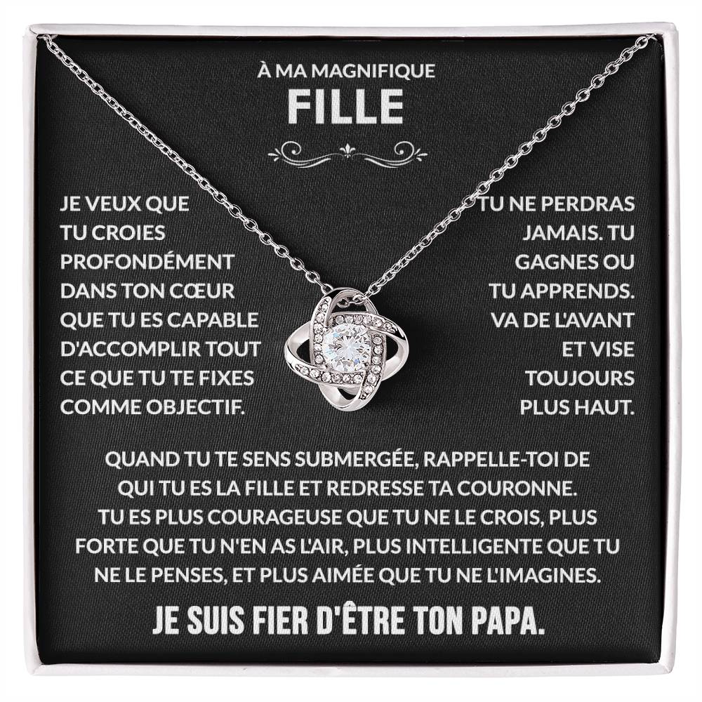 À ma Fille – Je suis fier de toi