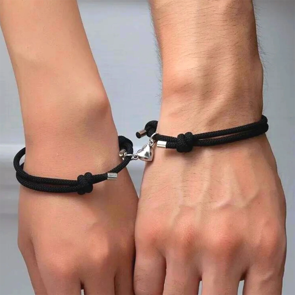 Bracelet Coeur Magnétique
