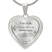À ma Fille - Mon cœur, maman - Or