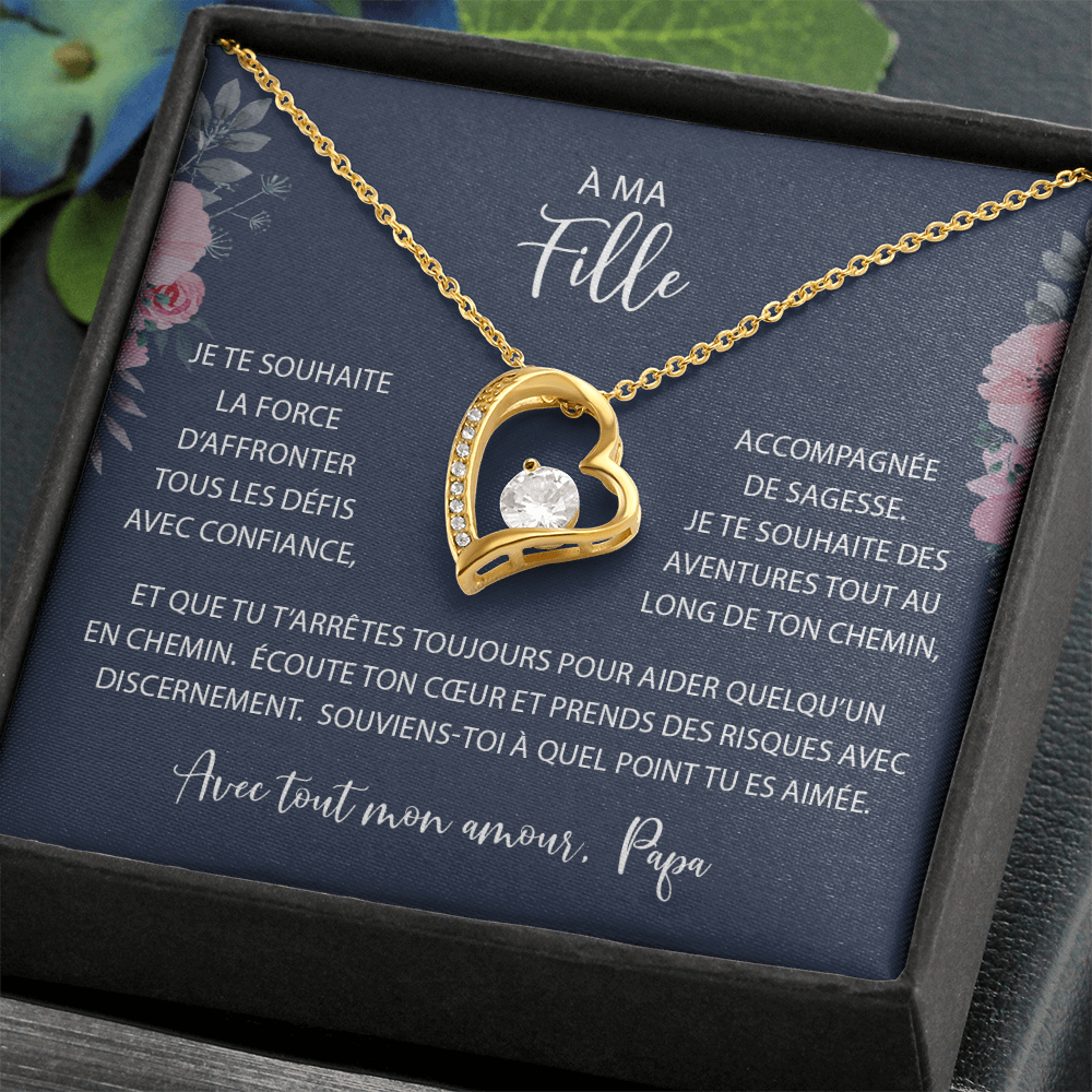 À ma Fille - de la part de papa - Je suis si fier de toi