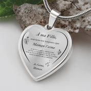 À ma Fille - Mon cœur, maman - Or