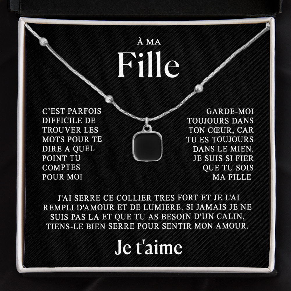 À ma Fille - Collier - Or