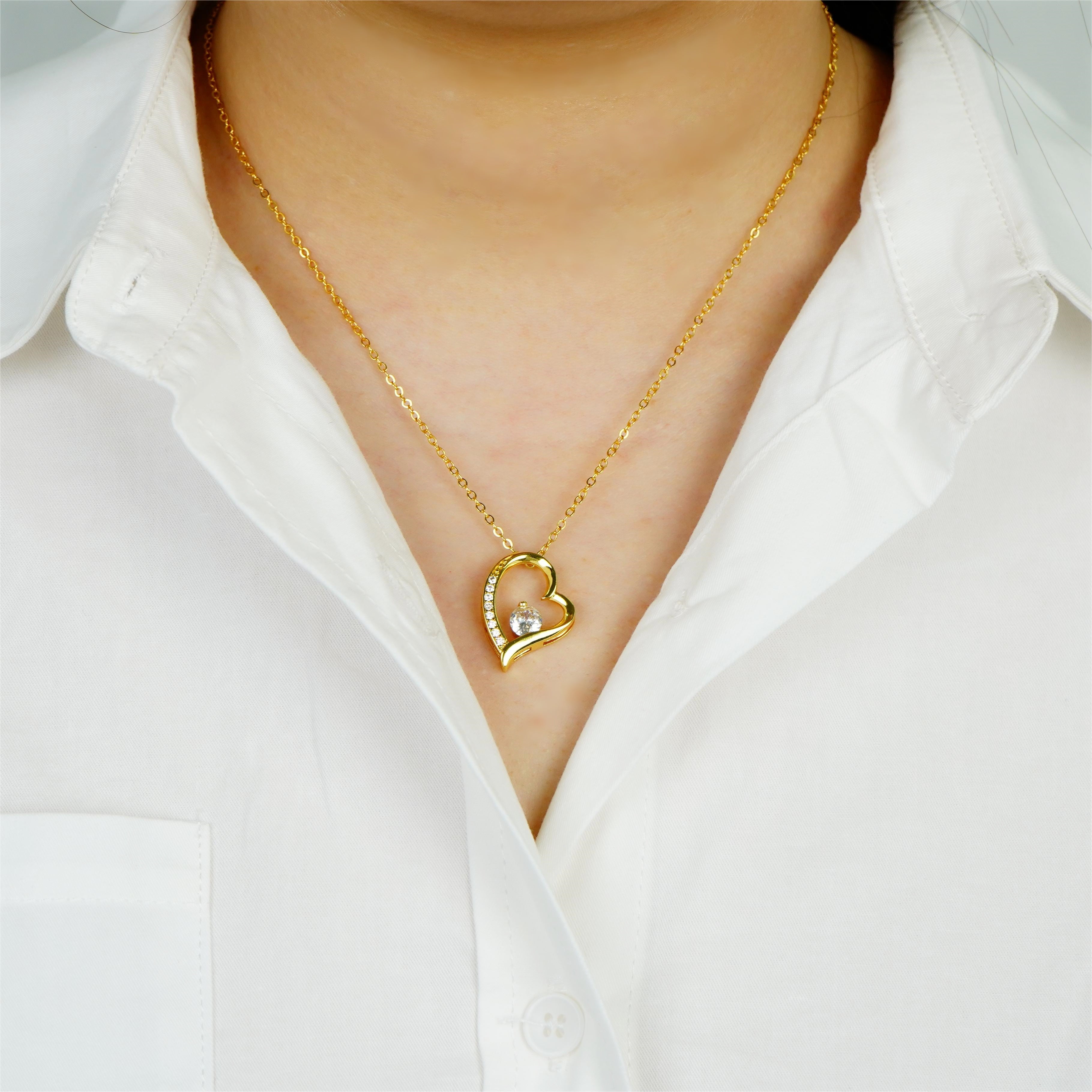 À ma Fille - Cœur - Or