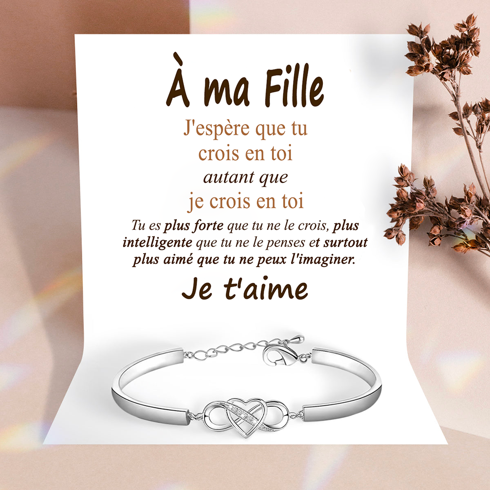 A Ma Fille Bracelet - Je Crois En Toi