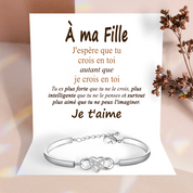 A Ma Fille Bracelet - Je Crois En Toi