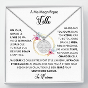 À ma Fille - Toujours briller - Collier soleil