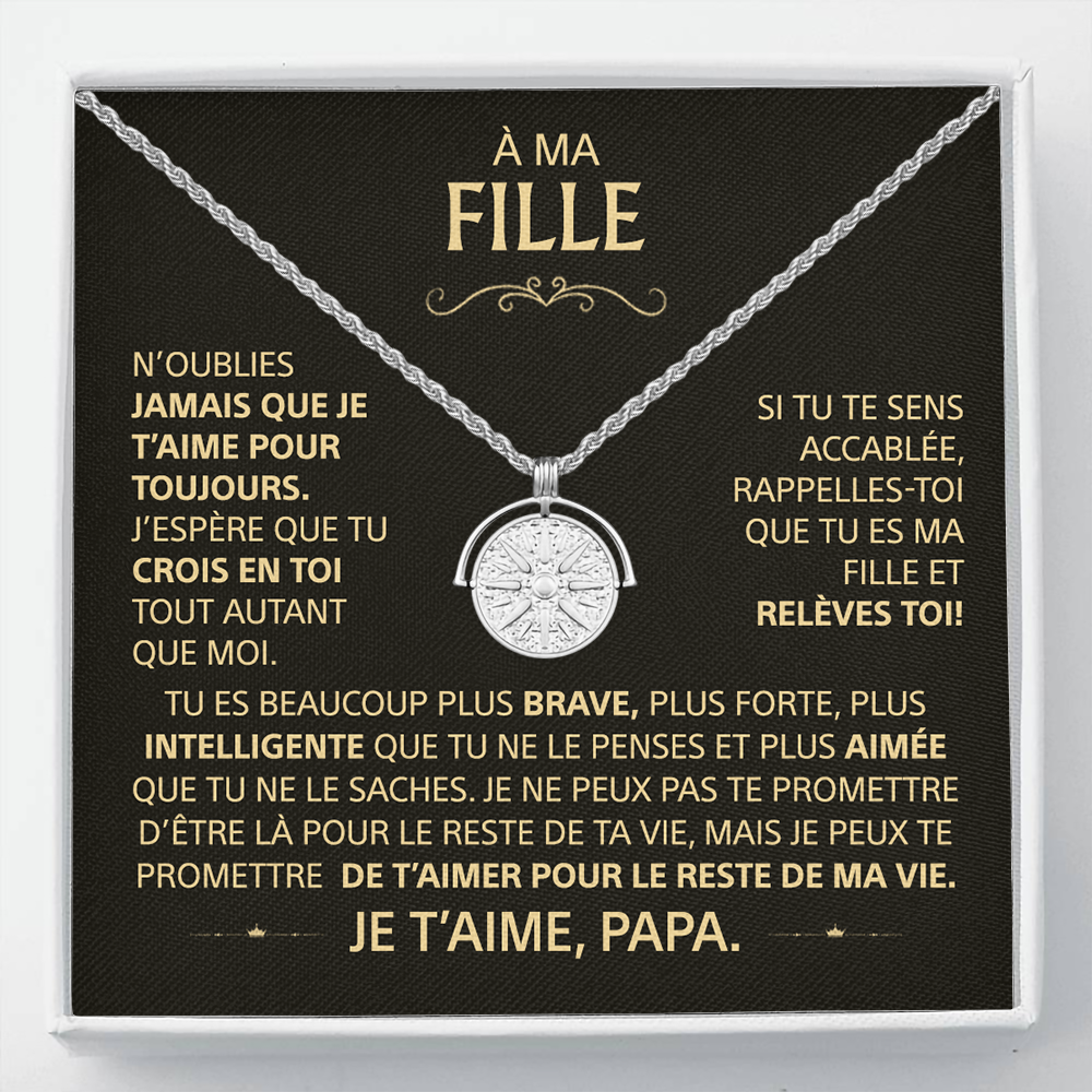 À ma Fille - Collier Soleil