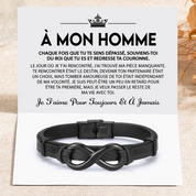 À mon Homme - Pour toujours - Marron