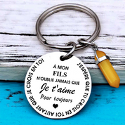 Porte-clés familial - N'oublie jamais mon amour