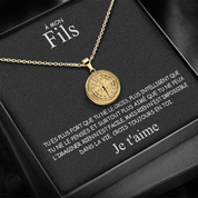 À mon Fils - Pendentif Boussole