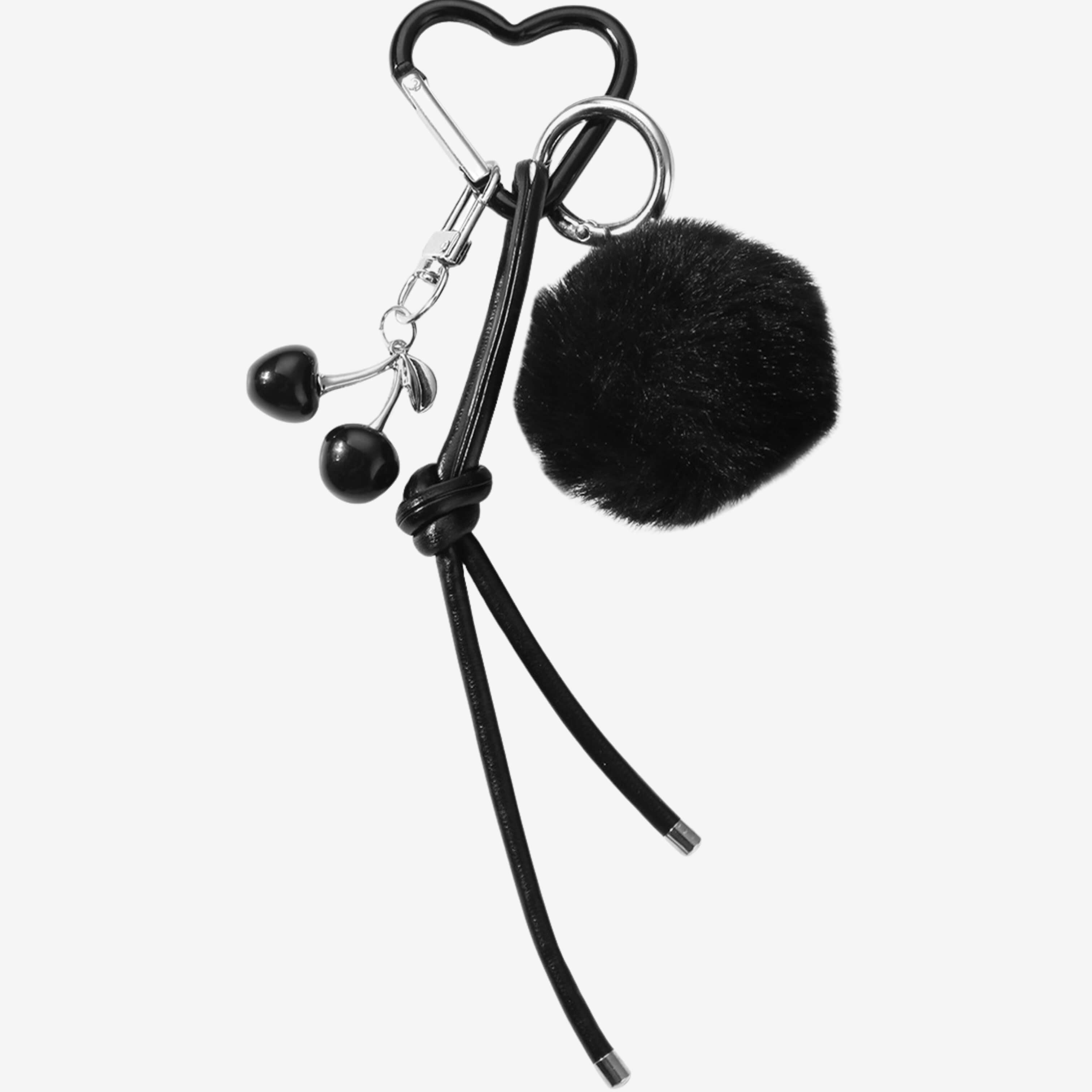 Black Cherry Bag Charm