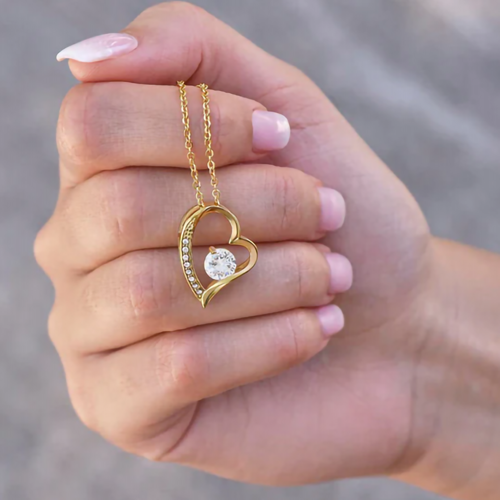 À ma Reine - Collier Rose éternelle