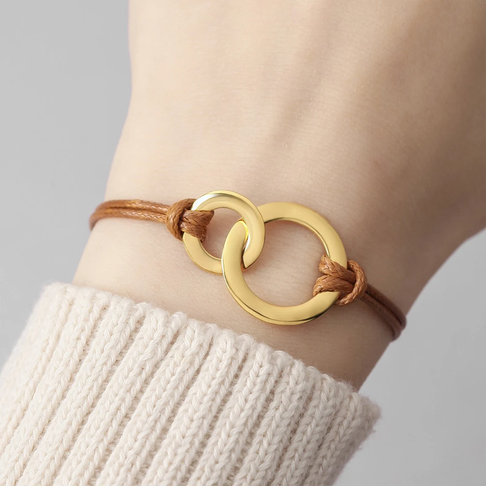 Bracelet familial - À mon Fils ou à ma Fille - Or