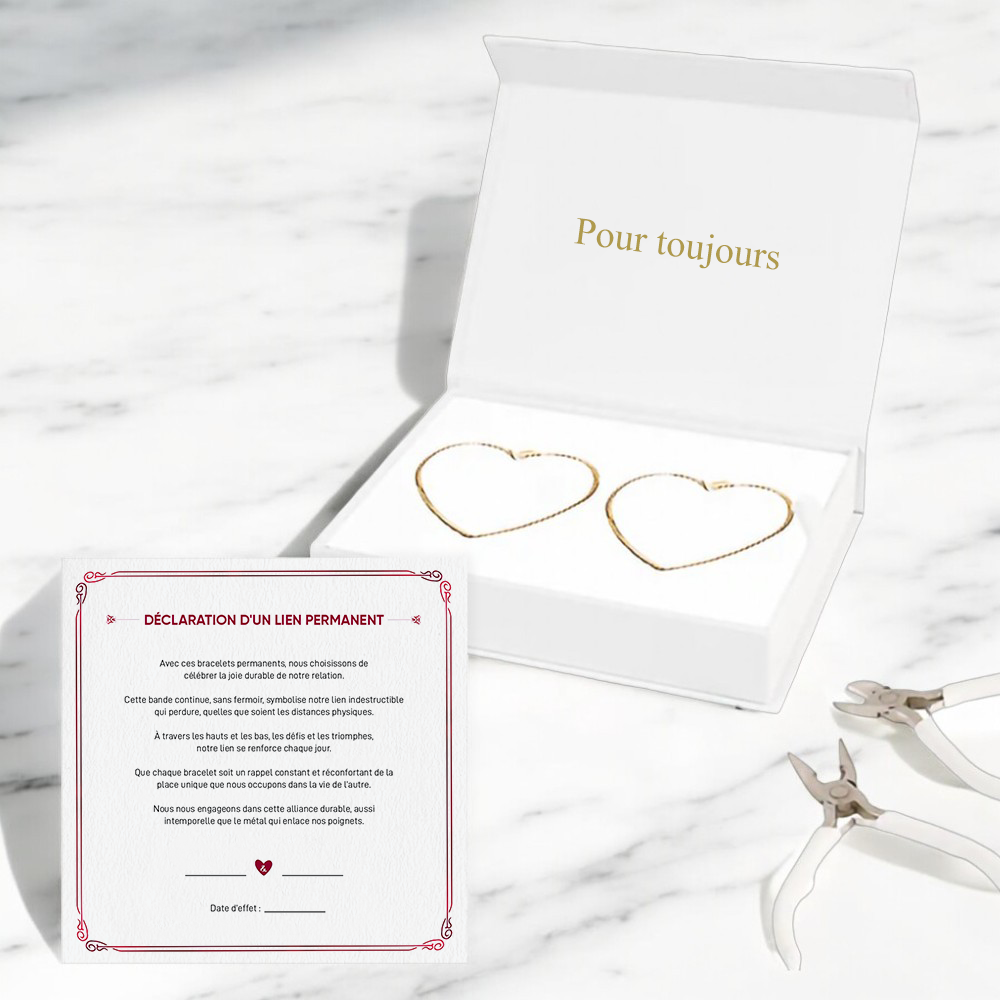 Bracelet d'amour permanent
