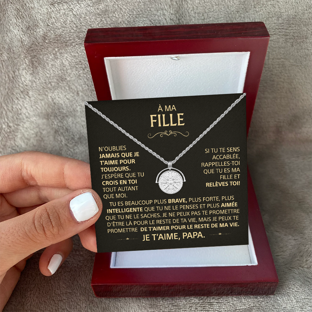 À ma Fille - Collier Soleil