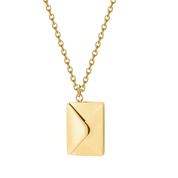 Lettre d'amour - Collier - Or Rose